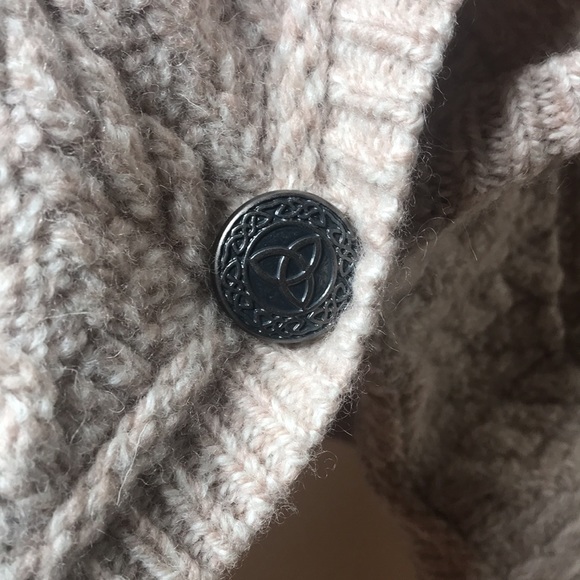 Aran Crafts Poncho Sweater nwot sz s - Picture 5 of 10